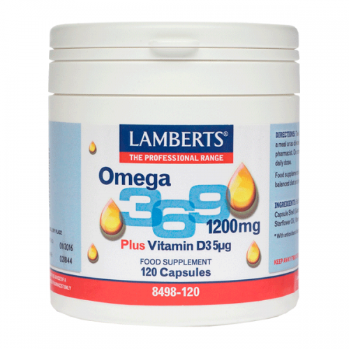 LAMBERTS OMEGA 3-6-9 1200mg 120caps