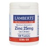 LAMBERTS ZINC 25mg (AS CITRATE) 120tabs