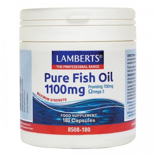 LAMBERTS PURE FISH OIL 1100mg 180caps