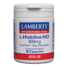 LAMBERTS L-HISTIDINE HCI 500mg 30caps