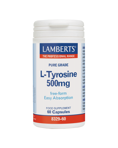 LAMBERTS L-TYROSINE 500mg 60caps