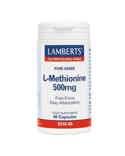 LAMBERTS L-METHIONINE 500mg 60caps