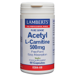 LAMBERTS ACETYL L-CARNITINE 500mg 60caps