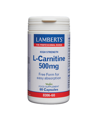 LAMBERTS L-CARNITINE 500mg 60caps