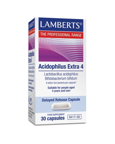 LAMBERTS ACIDOPHILUS EXTRA 4 30caps