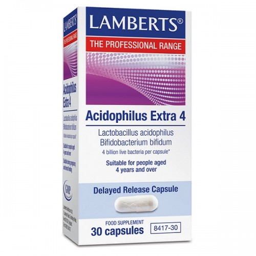 LAMBERTS ACIDOPHILUS EXTRA 4 30caps