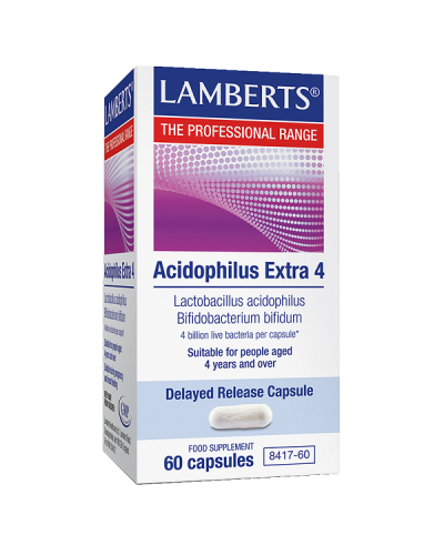 LAMBERTS ACIDOPHILUS EXTRA 4 60caps