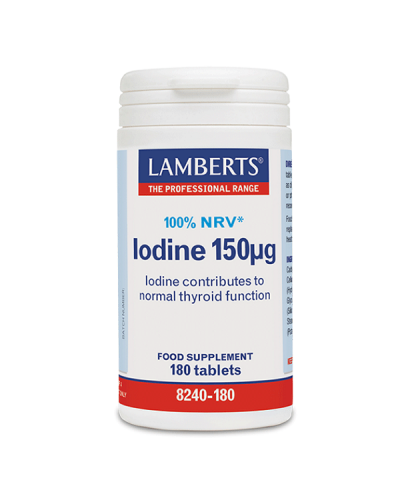 LAMBERTS IODINE 150μg 180tabs