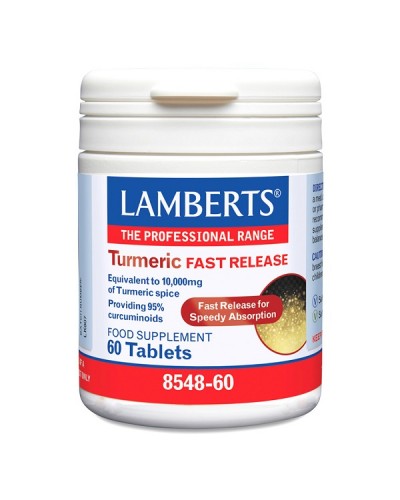 LAMBERTS TURMERIC FAST RELEASE 60tabs