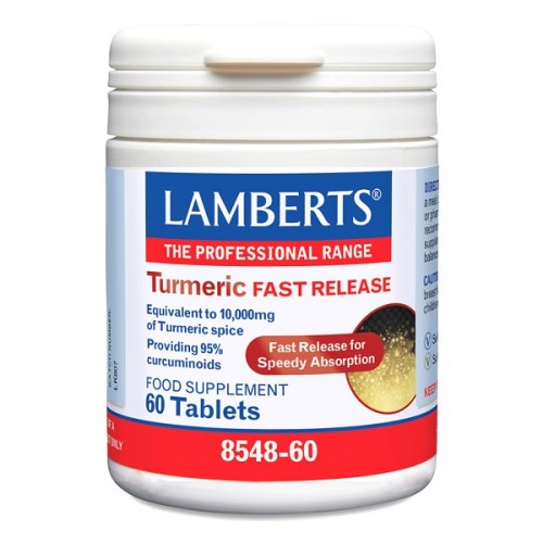 LAMBERTS TURMERIC FAST RELEASE 60tabs