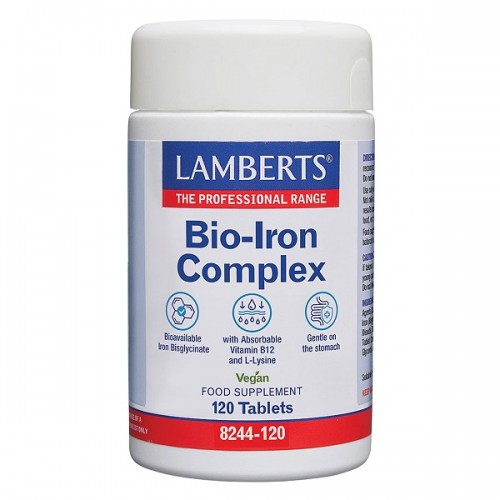 LAMBERTS BIO-IRON COMPLEX 120tabs