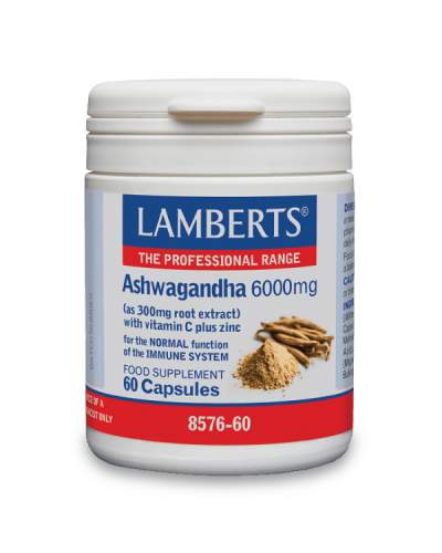 LAMBERTS ASHWAGANDHA 6000mg 60caps