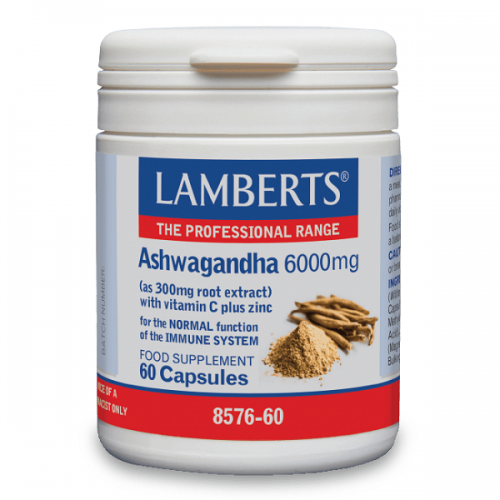 LAMBERTS ASHWAGANDHA 6000mg 60caps