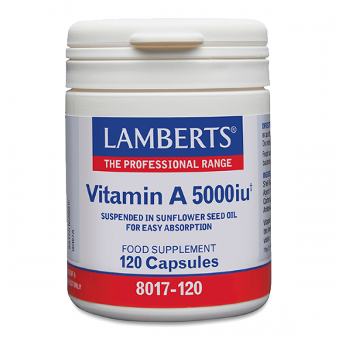 LAMBERTS VITAMIN A 5000iu 120caps