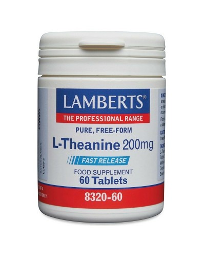 LAMBERTS L-THEANINE FAST RELEASE  200mg 60tabs