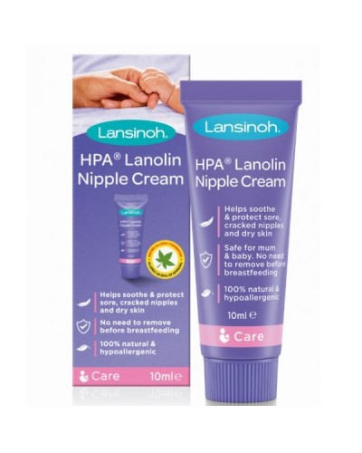 LANSINOH HPA LANOLIN NIPPLE CREAM ΚΡΕΜΑ ΛΑΝΟΛΙΝΗΣ ΓΙΑ EΡΕΘΙΣΜΕΝΕΣ ΘΗΛΕΣ 10ml