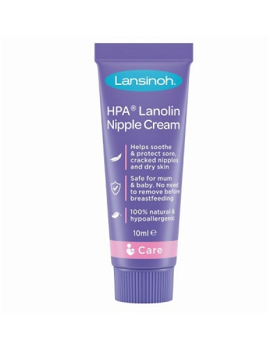 LANSINOH HPA LANOLIN NIPPLE CREAM ΚΡΕΜΑ ΛΑΝΟΛΙΝΗΣ ΓΙΑ EΡΕΘΙΣΜΕΝΕΣ ΘΗΛΕΣ 10ml