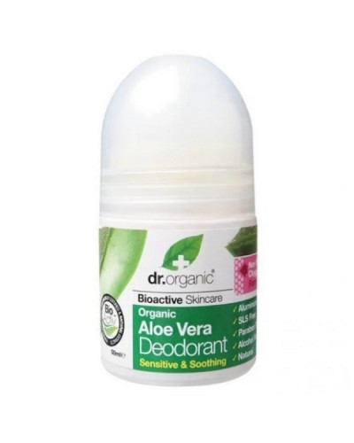 DR ORGANIC ALOE VERA DEODORANT 50ml