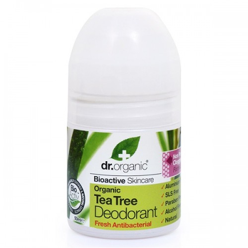 DR.ORGANIC TEA TREE DEODORANT 50ml