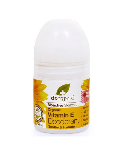 DR ORGANIC VITAMIN E DEODORANT 50ml