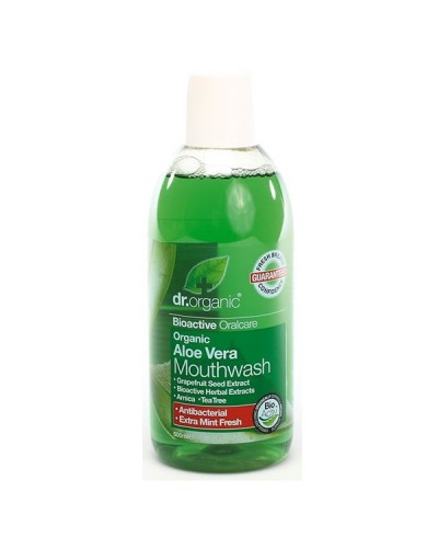 DR ORGANIC ALOE VERA MOUTHWASH 500ml