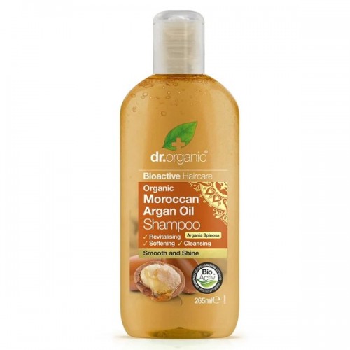 DR.ORGANIC MOROCCAN ARGAN OIL SHAMPOO 265ml