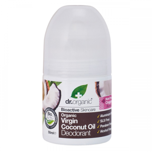 DR.ORGANIC VIRGIN COCONUT OIL DEODORANT 50ml