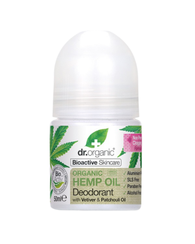 DR ORGANIC ORGANIC HEMP OIL DEODORANT 50ml