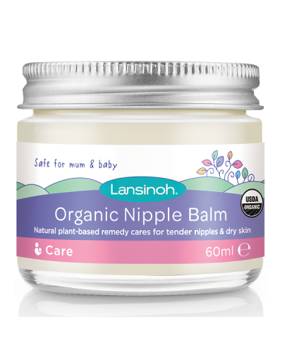 LANSINOH ORGANIC NIPPLE BALM ΟΡΓΑΝΙΚΗ ΚΡΕΜΑ ΓΙΑ ΘΗΛΕΣ 60ml