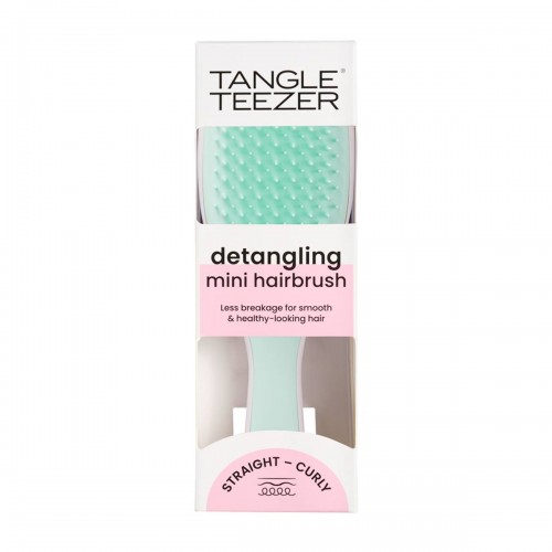 TANGLE TEEZER THE MINI ULTIMATE DETANGLER MINT/PINK ΒΟΥΡΤΣΑ ΜΑΛΛΙΩΝ 1τμχ