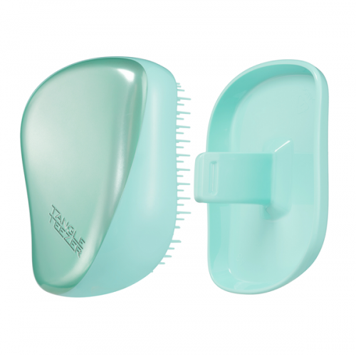 TANGLE TEEZER COMPACT STYLER  ΤEAL MATTE CHROME ΒΟΥΡΤΣΑ ΜΑΛΛΙΩΝ 1τμχ