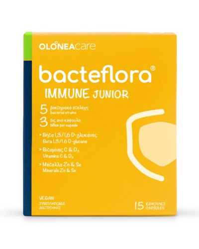 OLONEA BACTEFLORA JUNIOR IMMUNE 15caps