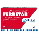 MEDICAL PQ FERRETAB 30caps