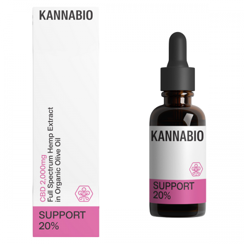 KANNABIO SUPPORT 20% CBD 2000mg 10ml