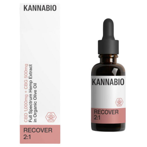 KANNABIO RECOVER 2:1 (CBD 1000mg + CBG 500mg) 10ml