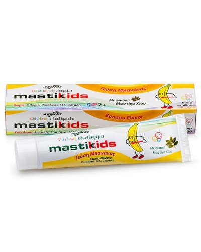 ANEMOS MASTIC KIDS ΟΔΟΝΤΟΚΡΕΜΑ ΜΕ ΜΑΣΤΙΧΑ & ΜΠΑΝΑΝΑ 75ml