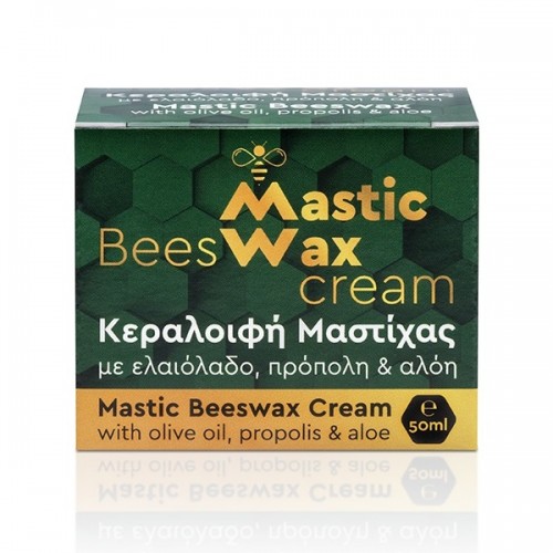 ANEMOS BEES WAX MASTIC CREAM ΚΕΡΑΛΟΙΦΗ ΜΕ ΜΑΣΤΙΧΑ & ΒΙΟΛΟΓΙΚΟ ΕΛΑΙΟΛΑΔΟ 50ml