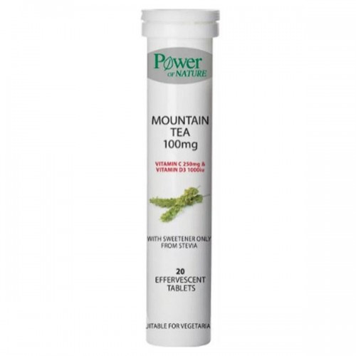 POWER HEALTH MOUNTAIN TEA 20 Ααναβράζοντα δισκία