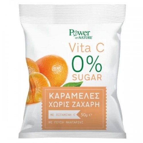 POWER HEALTH VITA-C CARAMELS SUGAR FREE 50g