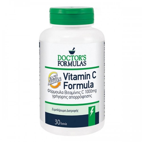 DOCTORS FORMULAS VITAMIN C FORMULA FAST ACTION 30tabs