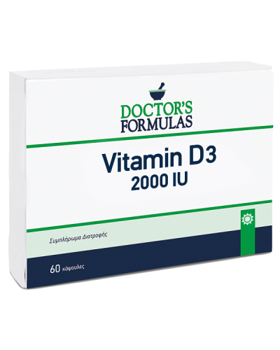 DOCTORS FORMULAS VITAMIN D3 2000IU 60softgels