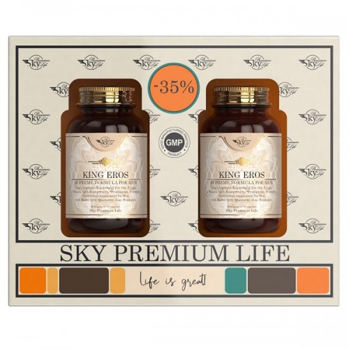 SKY PREMIUM LIFE PROMO KING EROS 2x60caps