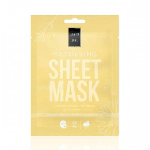 LAVISH CARE MATTIFYING BLUR ME SHEET MASK (YELLOW) 1τμχ