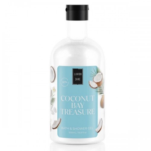 LAVISH CARE SHOWER GEL COCONUT BAY TREASURE 500ml