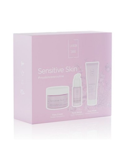 LAVISH CARE PROMO SENSITIVE SKIN REBALANCING BOOST CREAM 50ml & ANTI-REDNESS FACE MASK 75ml & SENSITIVE SERUM 30ml