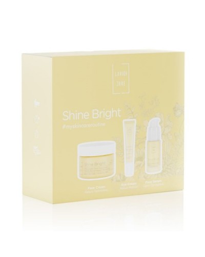 LAVISH CARE PROMO SHINE BRIGHT ANTIOXIDANT GLOW FACE CREAM 50ml & BRIGHTENING EYE CREAM 15ml & ANTI-OX SERUM 30ml