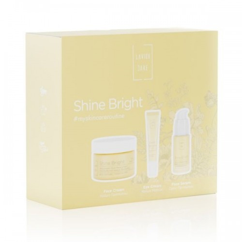 LAVISH CARE PROMO SHINE BRIGHT ANTIOXIDANT GLOW FACE CREAM 50ml & BRIGHTENING EYE CREAM 15ml & ANTI-OX VITAMIN C SERUM 30ml