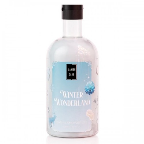 LAVISH CARE PROMO WINTER WONDERLAND BATH & SHOWER GEL 500ml & GLITTER BODY LOTION 300ml