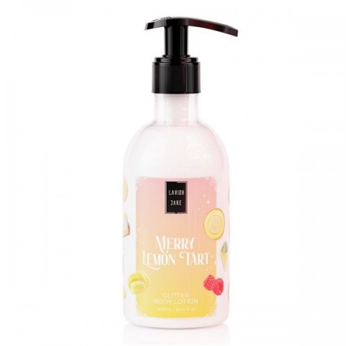 LAVISH CARE PROMO MERRY LEMON TART BATH & SHOWER GEL 500ml & GLITTER BODY LOTION 300ml