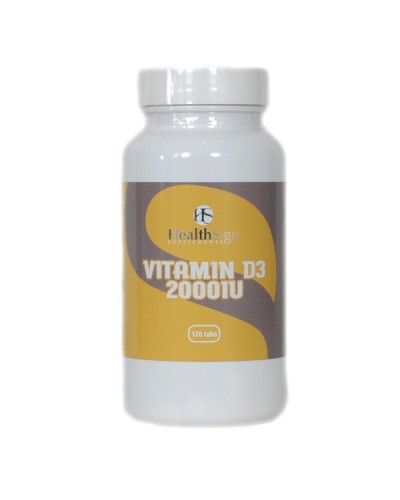 HEALTH SIGN VITAMIN D3 2000IU 120tabs